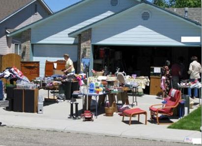 garage sale